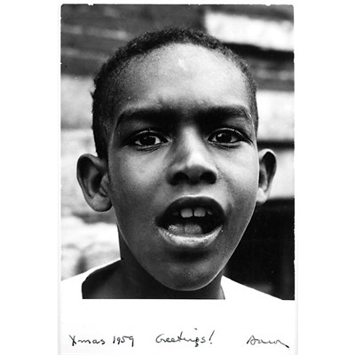 Lot 67 - SISKIND, AARON (1903-1991) Christmas 1959...