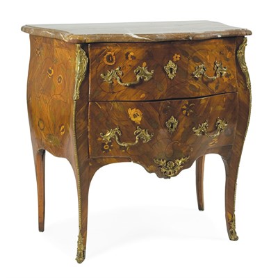 Lot 178 - Louis XV Gilt-Bronze Mounted Tulipwood and...