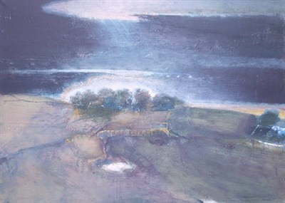 Lot 38 - Arthur Okamura American, b. 1932 High Bluffs,...