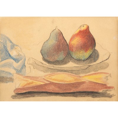 Lot 71 - Joseph Stella American, 1877-1946 Still Life...