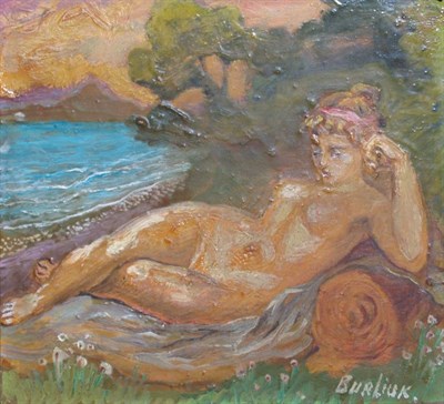 Lot 11 - David Burliuk Russian/American, 1882-1967...