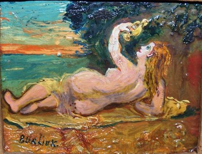 Lot 12 - David Burliuk Russian/American, 1882-1967...