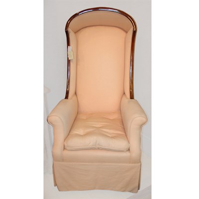 Lot 133 - Georgian Style Mahogany Porter's Hall Chair