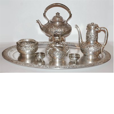 Lot 150 - Tiffany & Co. Makers Sterling Silver Tea...