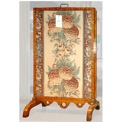 Lot 572 - Biedermeier Maple Fire Screen Second quarter...