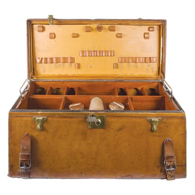 Lot 365 - Asprey Motoring Provisions Trunk Circa 1920...