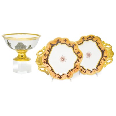 Lot 510 - Assembled Group of French Porcelain Articles...