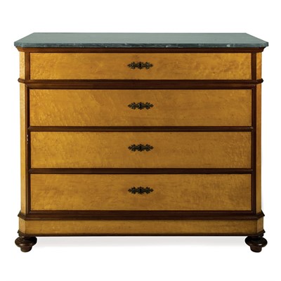 Lot 579 - Charles X Bird's-Eye Maple and Mahogany...