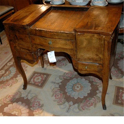 Lot 186 - Louis XV Style Walnut Poudreuse Height 30 1/2...