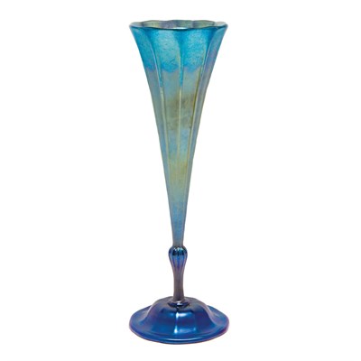 Lot 261 - Tiffany Favrile Glass Vase Circa 1918 Of...