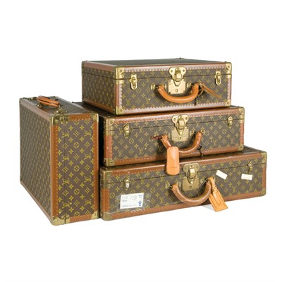 Lot 367 - Group of Four Louis Vuitton Monogram Toile...