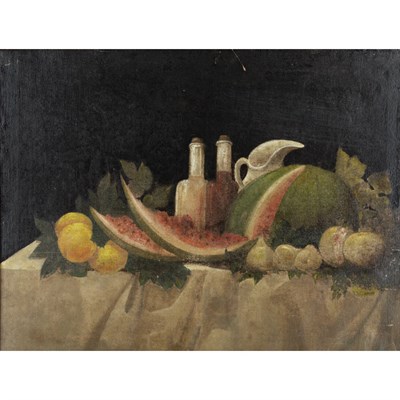 Lot 2 - American School 19th Century Table Top Still...