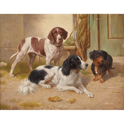 Lot 5 - J. Hartung (Carl Reichert) German, 1836-1918...