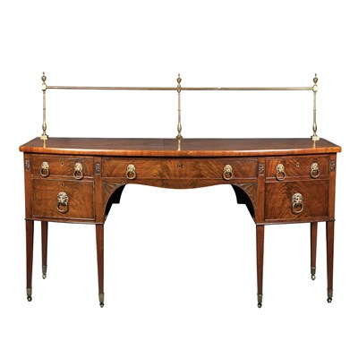 Lot 522 - George III Mahogany Sideboard Early 19th...