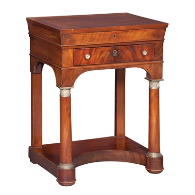 Lot 401 - Empire Gilt-Bronze Mounted Mahogany Dressing...