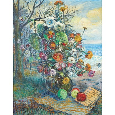 Lot 212 - David Davidovich Burliuk Russian/American,...
