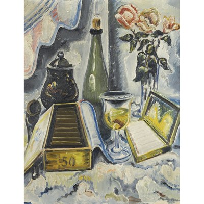 Lot 61 - Paul Kleinschmidt German, 1883-1949 Still Life...