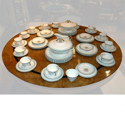 Lot 229 - Royal Doulton Turquoise and Gilt Decorated...