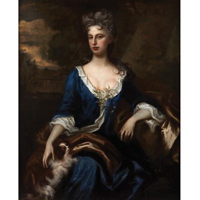 Lot 86 - School of Godfrey Kneller Portrait of a Lady...