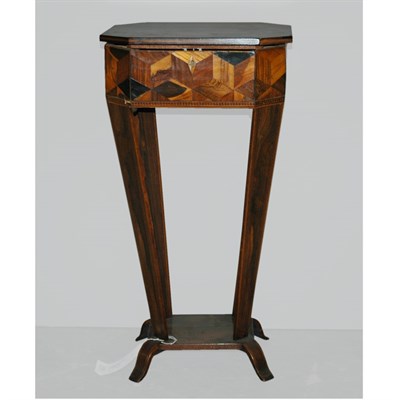 Lot 431 - Art Deco Parquetry Inlaid Rosewood and Walnut...