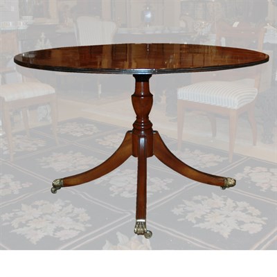 Lot 187 - Regency Style Mahogany Breakfast Table Height...