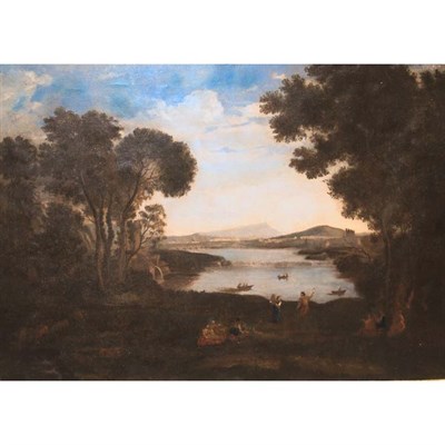 Lot 45 - French School 18th Century Dancing Beside the...