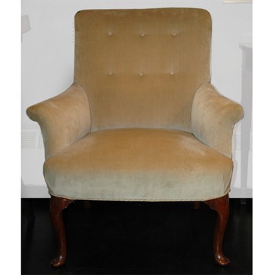 Lot 177 - George III Style Mahogany Armchair