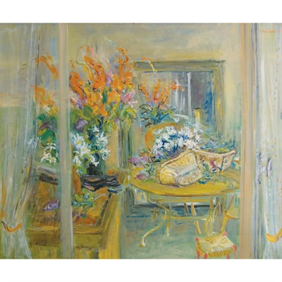 Lot 26 - Francois Federle French, 20th Century Interior...
