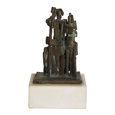 Lot 239 - Attributed to Gene Owens Standing Figures...