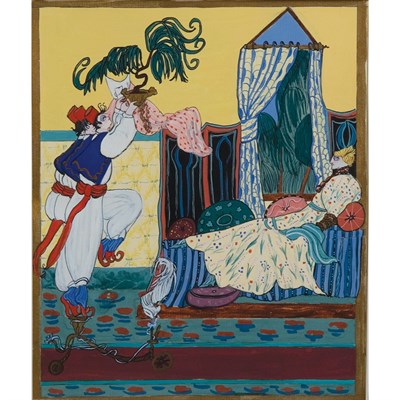 Lot 81 - Melissa Patton American, 20th Century Baronne...