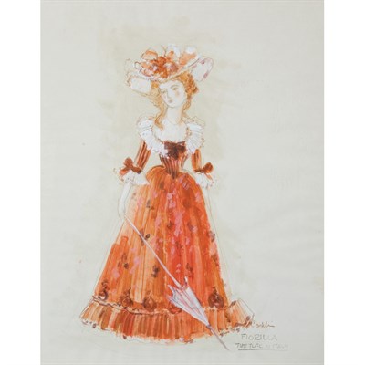 Lot 313 - John Conklin American, b. 1937 Costume Design...