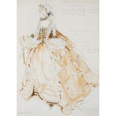 Lot 268 - Raymond Hughes American, 20th Century Costume...