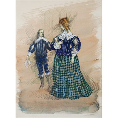 Lot 274 - Jose Varona Argentinian, b. 1930 Costume...