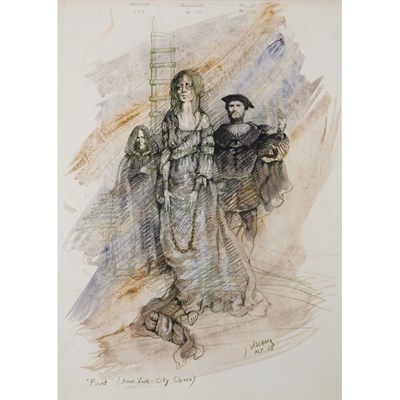 Lot 272 - Jose Varona Argentinian, b. 1930 Costume...