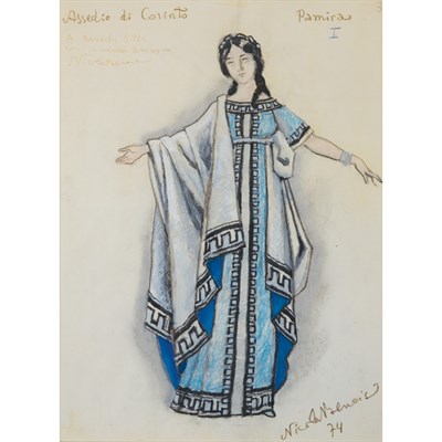 Lot 293 - Nikolai Alexandrovich Benois Russian,...