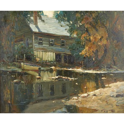 Lot 215 - Anthony Thieme American, 1888-1954 Ipswich...