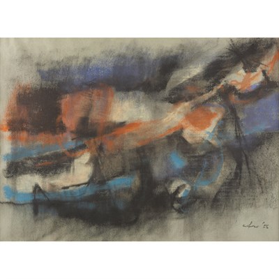 Lot 71 - Afro Italian, 1912-1976 Figura Distesa, 1956...