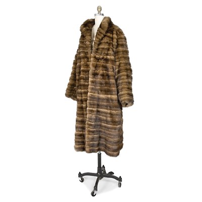Lot 424 - Russian Sable Full Length Coat Pieced...