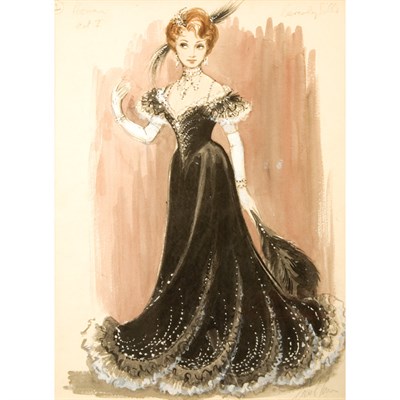 Lot 304 - Carl Toms British, 1927-1999 Costume Design...