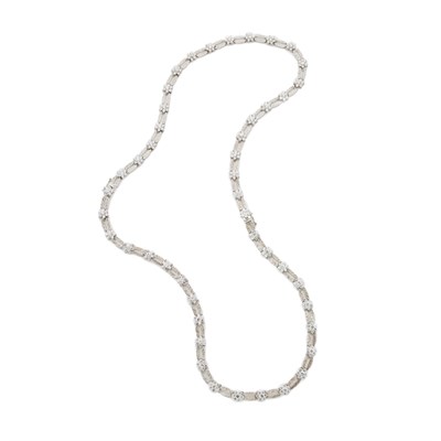 Lot 383 - Simulated Diamond and Platinum Convertible...