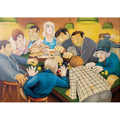 Lot 249 - Beryl Cook British, 1926-2008 A Game of...