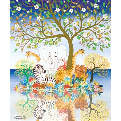 Lot 201 - Yannis Amoryanos Greek, b. 1944 Island of...