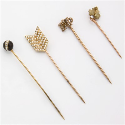 Lot 839 - Group of Twenty Pearl Stickpins