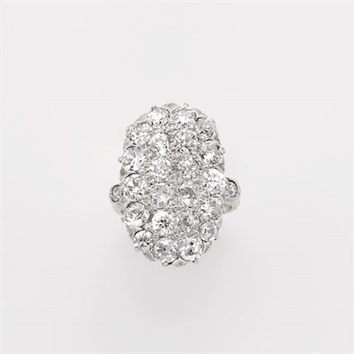 Lot 530 - Antique Diamond Cluster Ring
