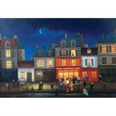 Lot 68 - Pierre Lavigne French, 20th Century An Evening...