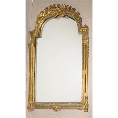 Lot 361 - Neoclassical Style Gilt-Wood Mirror Height 47...