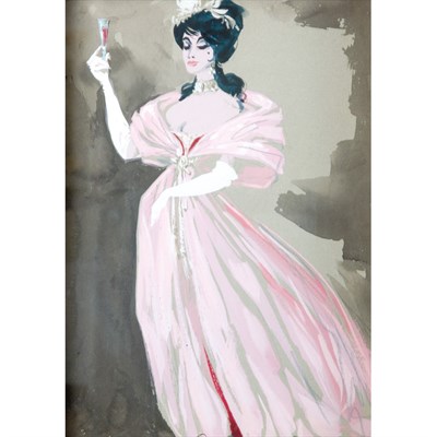 Lot 257 - 20th Century School Costume Design for Beverly...
