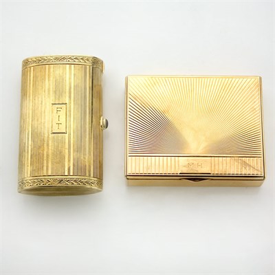 Lot 534 - Two Gold Boxes