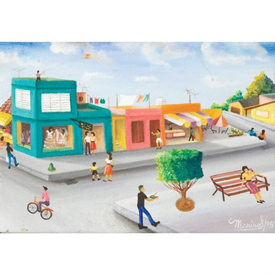 Lot 190 - Marisol H. Suarz 20th Century Una Tarde en el...