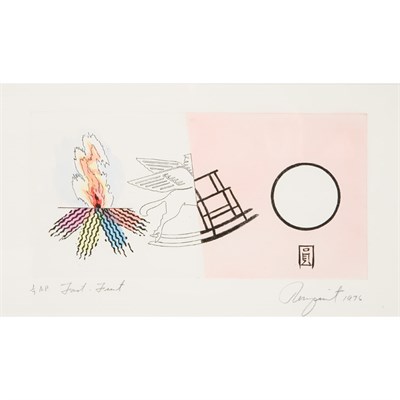 Lot 243 - James Rosenquist FAST-FEAST (GEMINI 96)...
